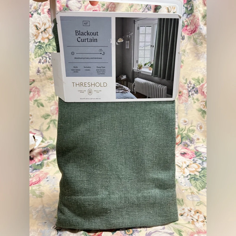 Blackout curtain 63”